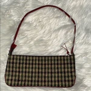 Kate Spade - Baguette Bag - Plaid Tan, Green,Black